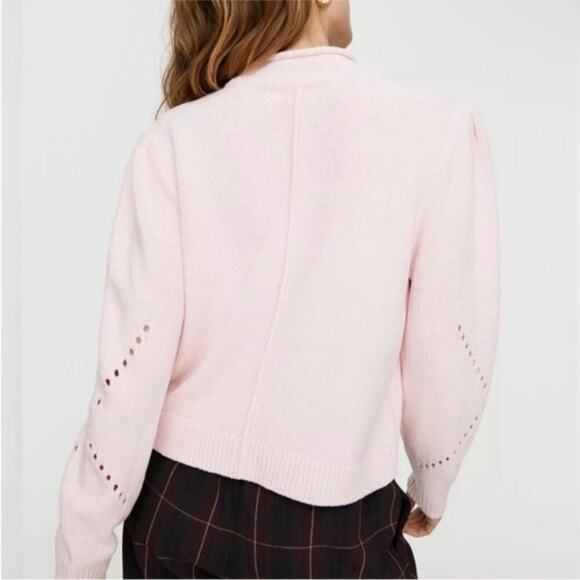 Aritzia Wilfred Ingrid Sweater Fairy Pink Size XS 73646 - Picture 3 of 15